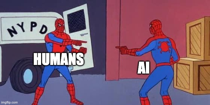 AI = human?